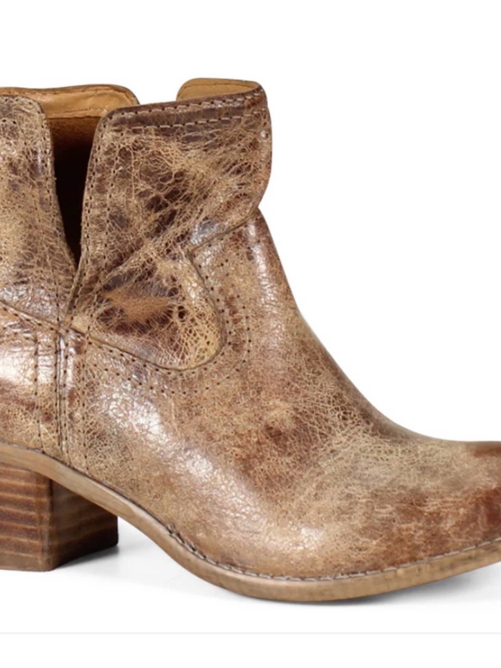 Diba True Walnut Grove Tan Vintage Ankle Boot - Picture 5 of 5